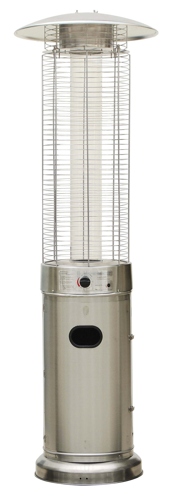 acquista Stufa a Cilindro Gas Gpl da Esterno 11kW Qlima PGF1211 Acciaio
