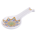 Poggiamestolo 27,8x12,4x3,5 cm  in Ceramica VdE Tivoli 1996 Infinito Panarea