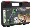 Forbice a Batteria per Potatura Verdemax FE16 2.5 cm 16.8 V con Batteria Verde Grigio      