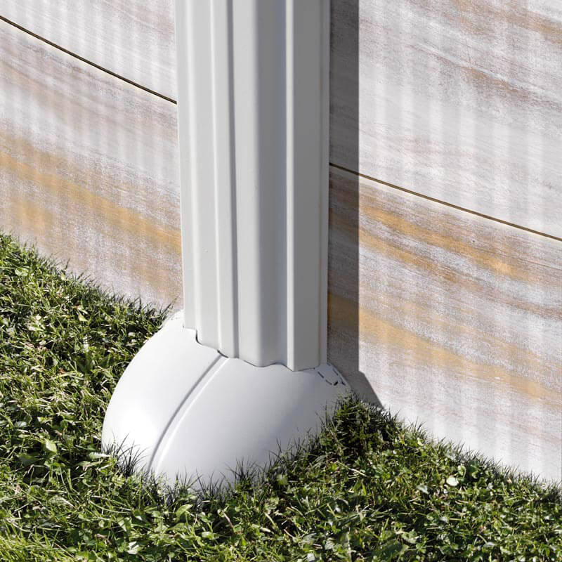 Piscina Ovale Fuori Terra 610x375xh120 cm in Acciaio e PVC Gre Finlandia