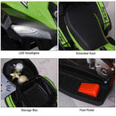 Mini Quad Elettrico per Bambini 6V Kid Go Deluxe Verde