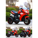 Moto Motocicletta Elettrica per Bambini 6V Kidfun Rossa
