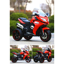 Moto Motocicletta Elettrica per Bambini 6V Kidfun Rossa