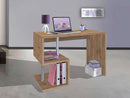 Scrivania con 2 Ripiani 100x50x77,5 cm Esse Quercia Wotan
