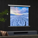 Telo Proiettore 85"" Formato 1:1 con Telecomando 176,5x8x176,5 cm Bianco 