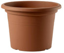 Vaso Ø60x41,8 cm in Polipropilene Cilindro 60 Terracotta
