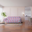 Telo Arredo Copritutto Copridivano in Microfibra Petali