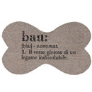 Zerbino "bau" 74,5x44,5 cm in Cocco e PVC VdE Tivoli 1996 