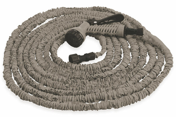 Tubo Pompa Canna dell'Acqua Estensibile 45 mt con Pistola Soriani Gardenlike Grigio acquista