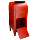 Cassetta Postale in Metallo da Terra 32x29,5x71 cm Rossa