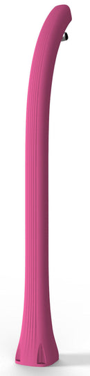 Doccia Solare da Giardino 28L Miscelatore Temporizzato e Lavapiedi Arkema Happy Beach Fuxia