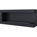 Camino a Bioetanolo da Incasso 120x48 cm Flig Tampa Nero Angolo a Destra