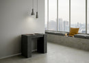 Consolle Allungabile 90-204x48x77 cm in Nobilitato Grigio