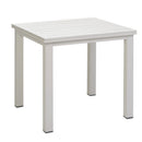 Tavolo da Giardino in Polywood 90x90H77cm Adila Bianco