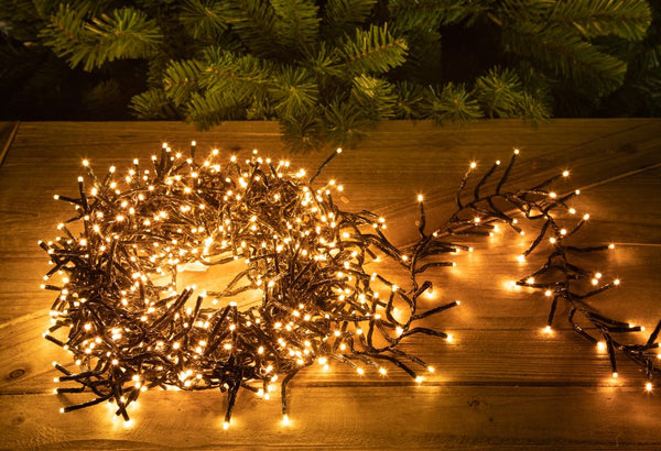 Luci di Natale 760 Led 7,6 mt Caldo Classico in Vetro e Plastica online