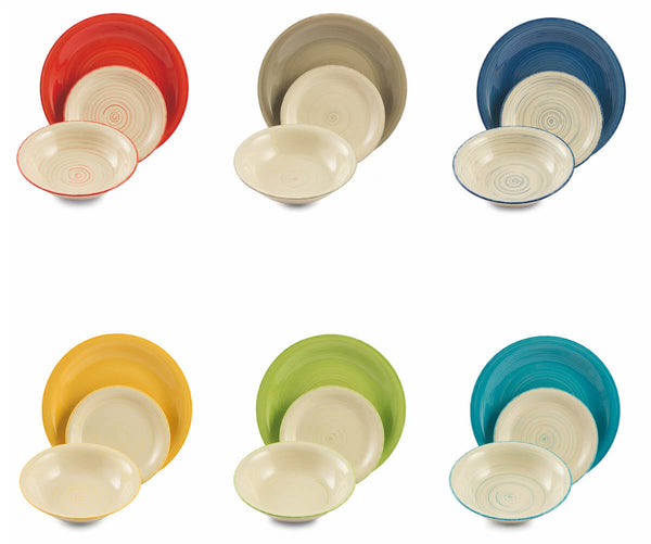 Servizio Piatti 18 Pezzi in Gres Villa d'Este Dakar prezzo