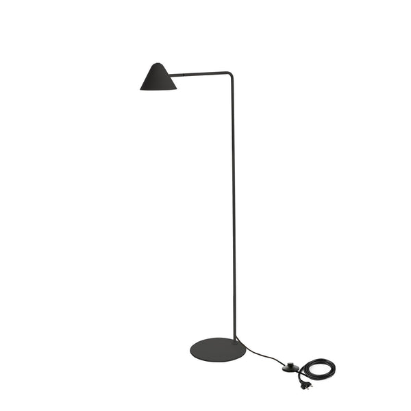 prezzo Lampada da Terra a LED 25x45,5xH129,5 cm in Metallo e Marmo Antares Nero