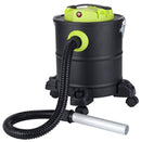 Bidone Aspiracenere Aspirapolvere 1200W Qlima ASZ1020 Nero e Verde