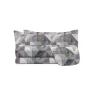 Set Lenzuola con Stampa Sopra Sotto e Federe Linea River Sepik Grey Varie Misure