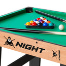 Tavolo da Biliardo Pieghevole 122x61x76 cm Salvaspazio 