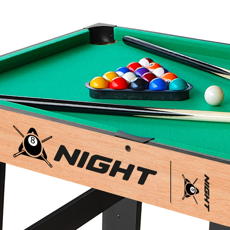 Tavolo da Biliardo Pieghevole 122x61x76 cm Salvaspazio 