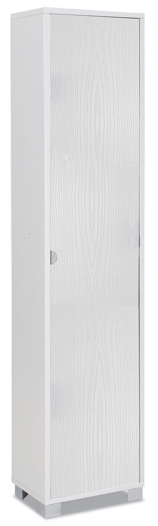 Armadio 1 Anta 43x190x29 cm Bianco Fiammato sconto