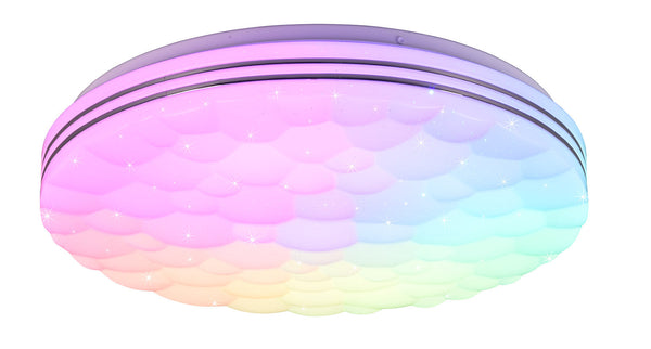 Plafoniera da Interno a LED in Plastica Bianco Opaco sconto