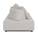 Divano con Cuscini 200x90x32h cm Piper Sand