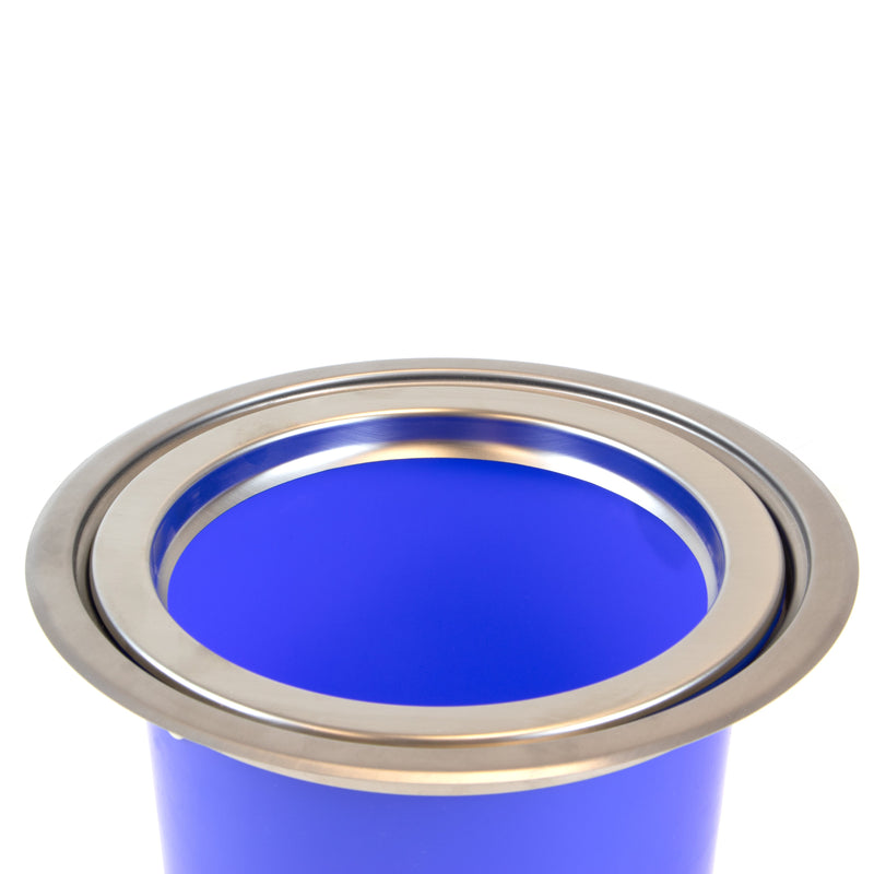 Pattumiera da Incasso Recycle per Piano Cucina Litri Acciaio Inossidabile Emuca