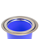 Pattumiera da Incasso Recycle per Piano Cucina Litri Acciaio Inossidabile Emuca