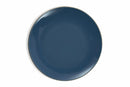 Set 6 Piatti Piani Ø27,5x3 cm in Gres Villa d'Este Home Tivoli Royal Light Blu