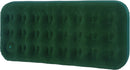 Materasso Singolo Gonfiabile Floccato da Campeggio 191x75x22cm Jilong Verde