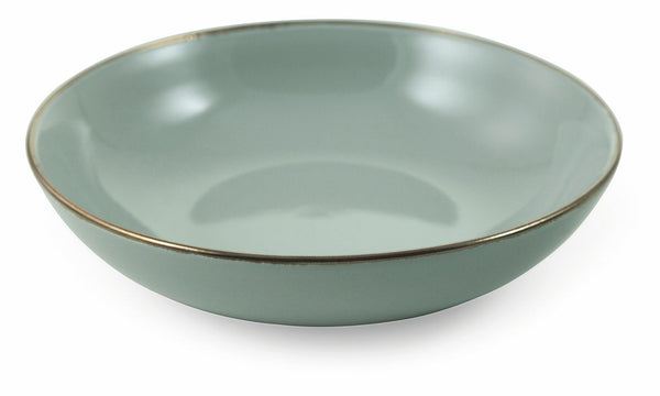 prezzo Set 6 Piatti Fondi Ø20,5x5,3 cm in Gres Villa d'Este Home Tivoli Royal Light Grigio Tortora