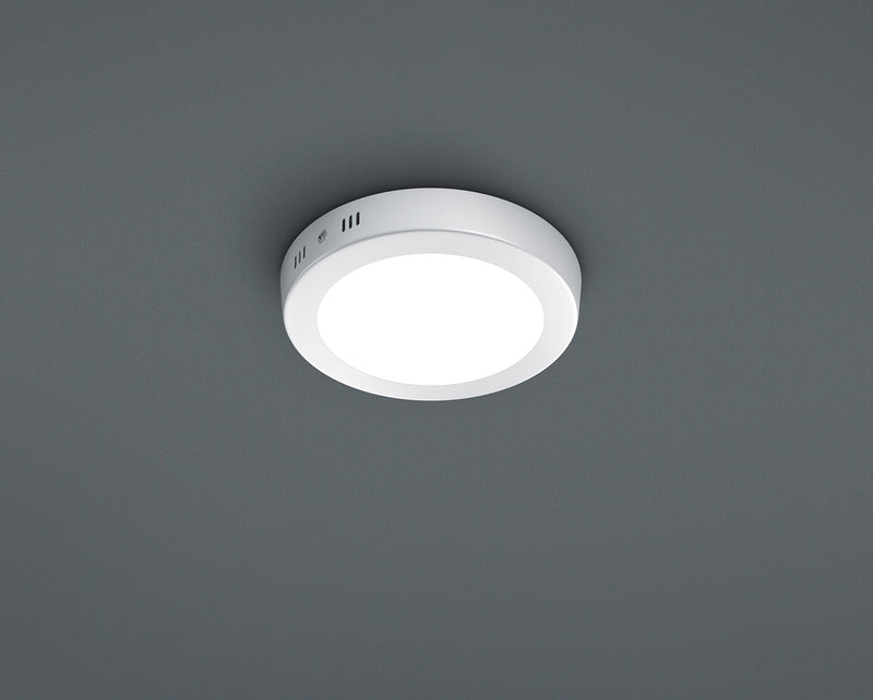 Plafoniera da Interno a LED in Alluminio Bianco