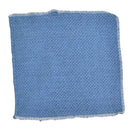 Tappeto Bagno Design Trama Semplice 50x150 cm in Cotone Blu Petrolio Chiaro