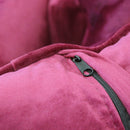 Divano 2 Posti Chandler 152x81x89 h cm in Velluto Rosso