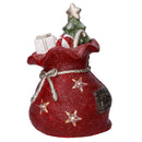 Pacco regalo in Resina con Led rosso cm 27x22xh40