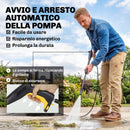 Idropulitrice Elettrica 1600W Portatile con Ugello Regolabile e Ruote Giallo      