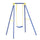 Altalena da Giardino 1 Posto 145x1142x182 cm