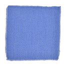 Tappeto Bagno Design Trama Semplice 50x150 cm in Cotone Azzurro