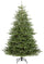 Albero di Natale Artificiale Realistico 210 cm 1170 rami Montaggio a Ombrello Verde