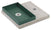Base con Vaschetta per Fontane con Ghiera Grande 40x40x5 cm in Cemento Belfer 42/BSE/5 Verde