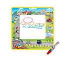 Tappeto Musicale 50x50 cm da Colorare con Pennarello Magico ad Acqua