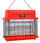 Zanzariera Elettrica 2 Lampade 30W Moel Cri-Cri Fluo Rosso Corallo