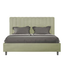 Letto Matrimoniale Agueda Tè verde Varie Misure