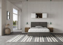 Letto Matrimoniale Adele Grigio Varie Misure