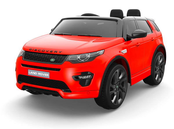 Macchina Elettrica Suv per Bambini 12V con Licenza Land Rover Discovery Rossa acquista