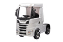 Camion Elettrico per Bambini 126x68x102 cm 24V Scania Bianco  