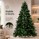 Albero di Natale Canada 210 cm Folto e Rigoglioso Verde      