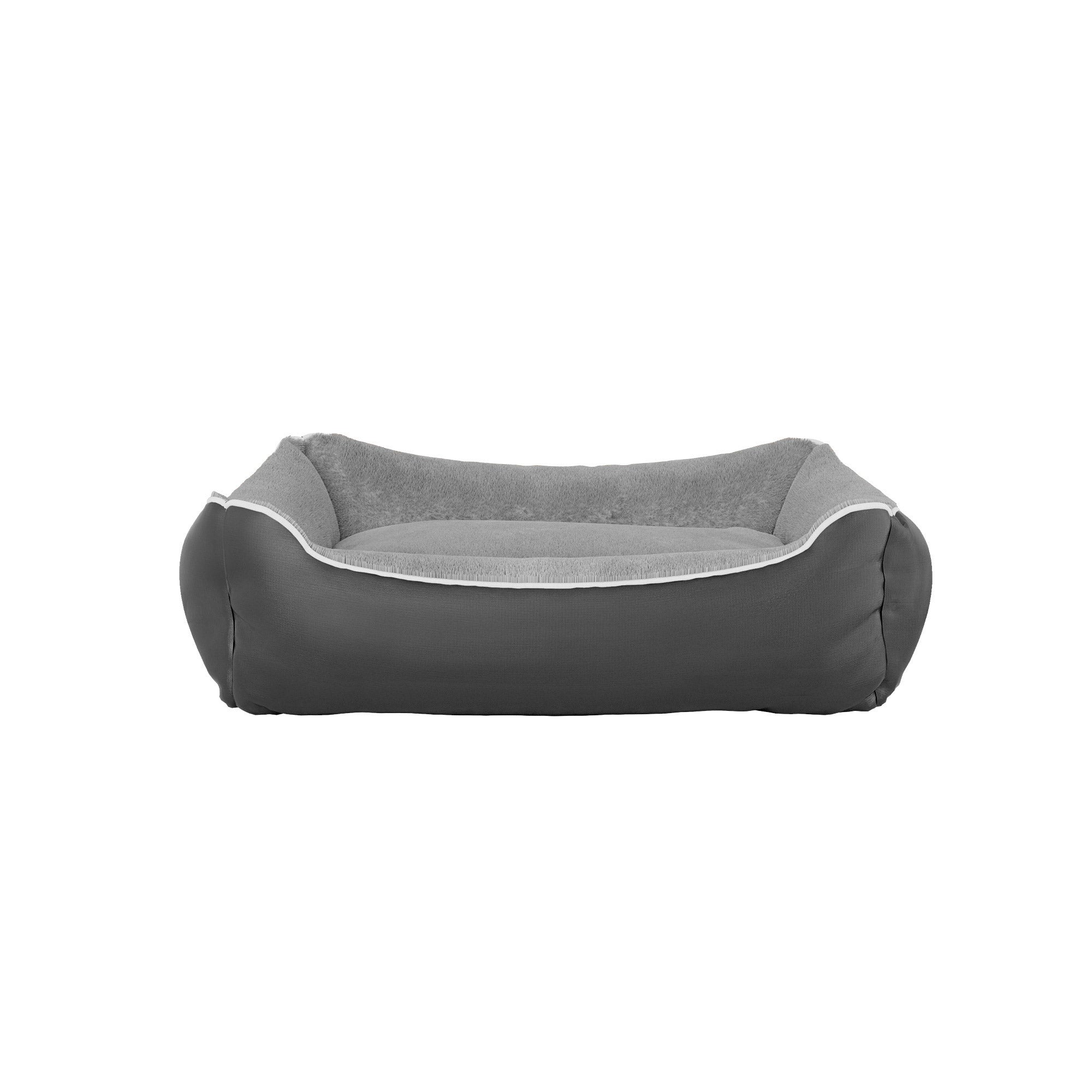 Ferplast CHARLES 70 Hundebett - Blau, 68x47x25 Cm, Mit Herausnehmbarem Kissen, Waschbar